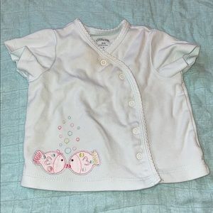 Little Me side snap baby shirt